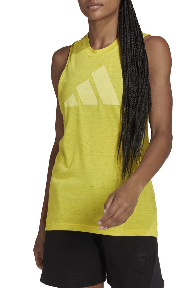 Win 3.0 Tank Top, Main, color, IMPACT YELLOW MELANGE