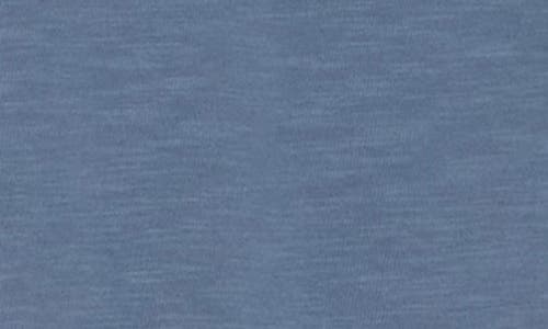 Rag & Bone Classic Cotton Slub Jersey Polo In Blue