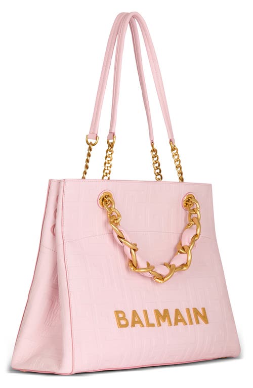 Balmain 1945 Soft Grained Leather Tote
