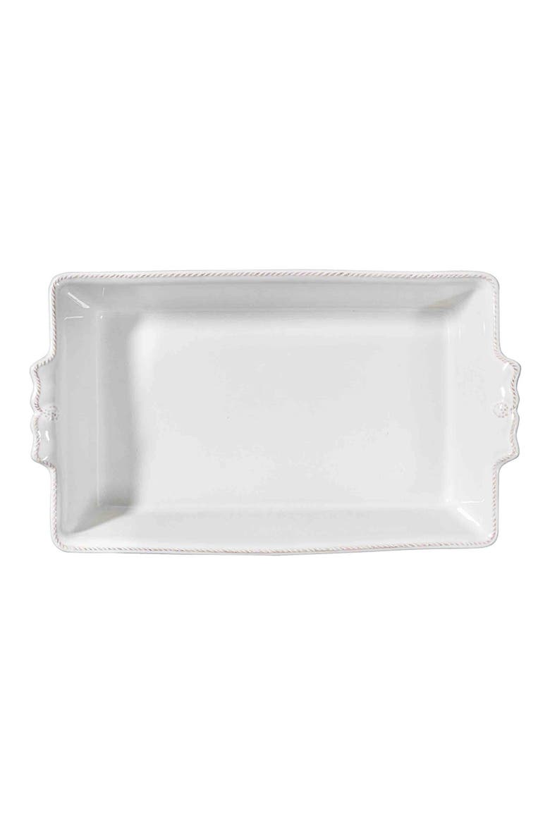 Berry & Thread 13-Inch Rectangular Ceramic Baking Dish, Main, color, WHITEWASH