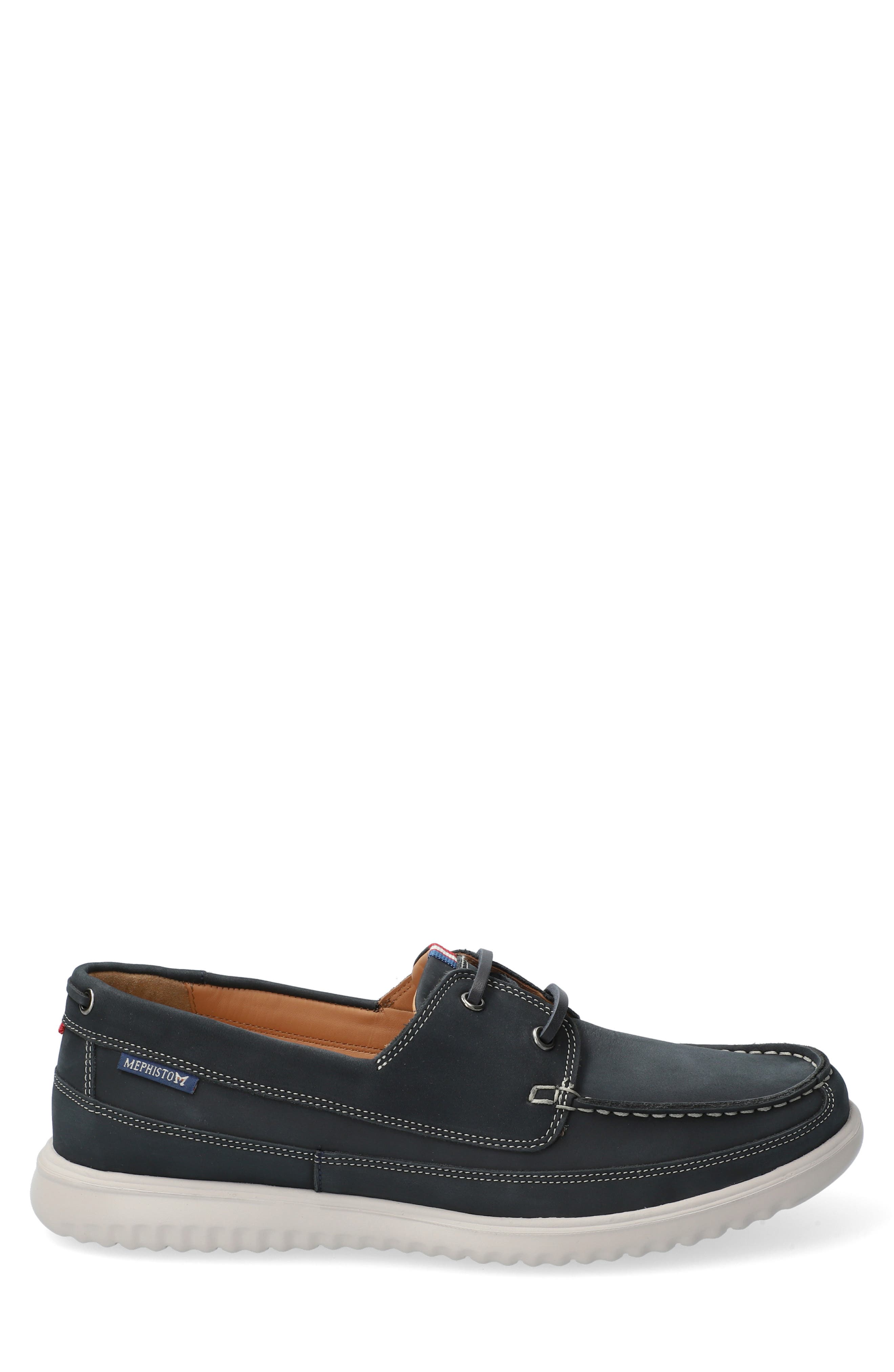 Trevis Boat Shoe, Alternate, color, DEEP BLUE