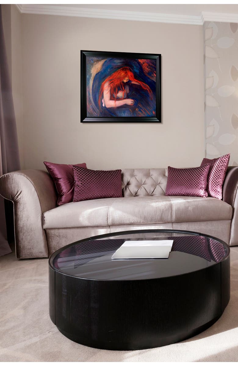 OVERSTOCK ART Vampire, 1895 with Black Matte Frame, 25" x 29", Alternate, color, 