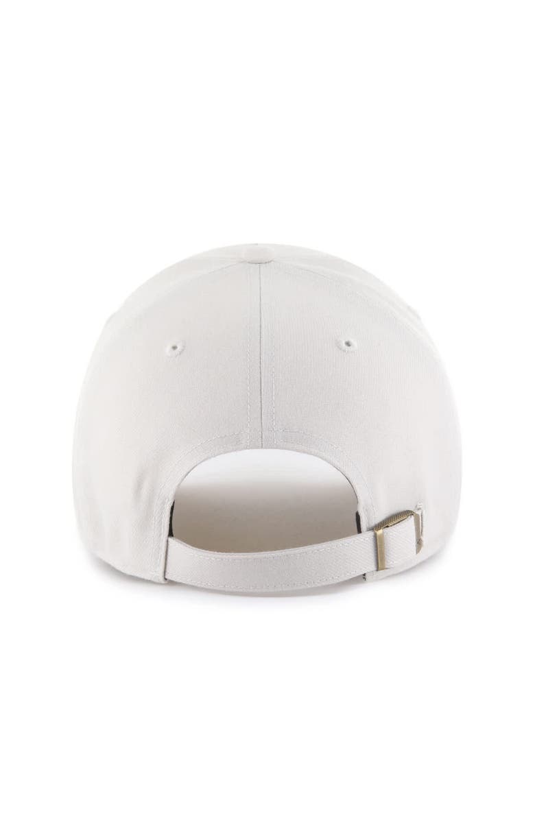 '47 Men's '47 Cream New England Patriots Ballpark Offside Adjustable Hat, Alternate, color, 