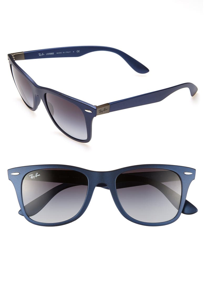 52mm Sunglasses, Main, color, DARK GREY