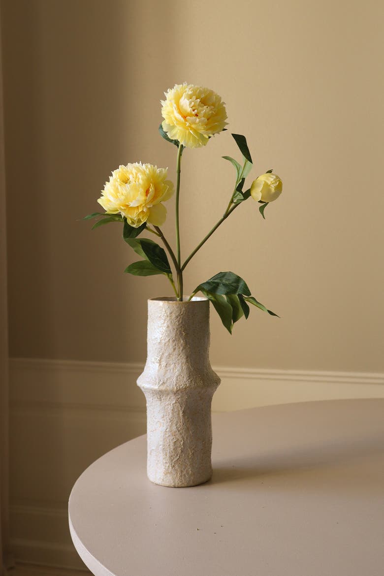 Yellow Peony Flower, Alternate, color, Yellow