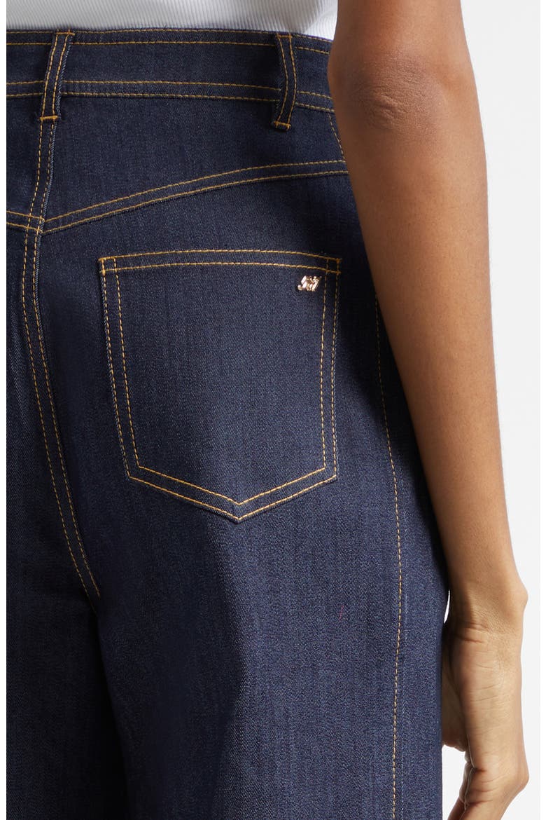 Sallie High Waist Ankle Wide Leg Jeans, Alternate, color, INDIGO