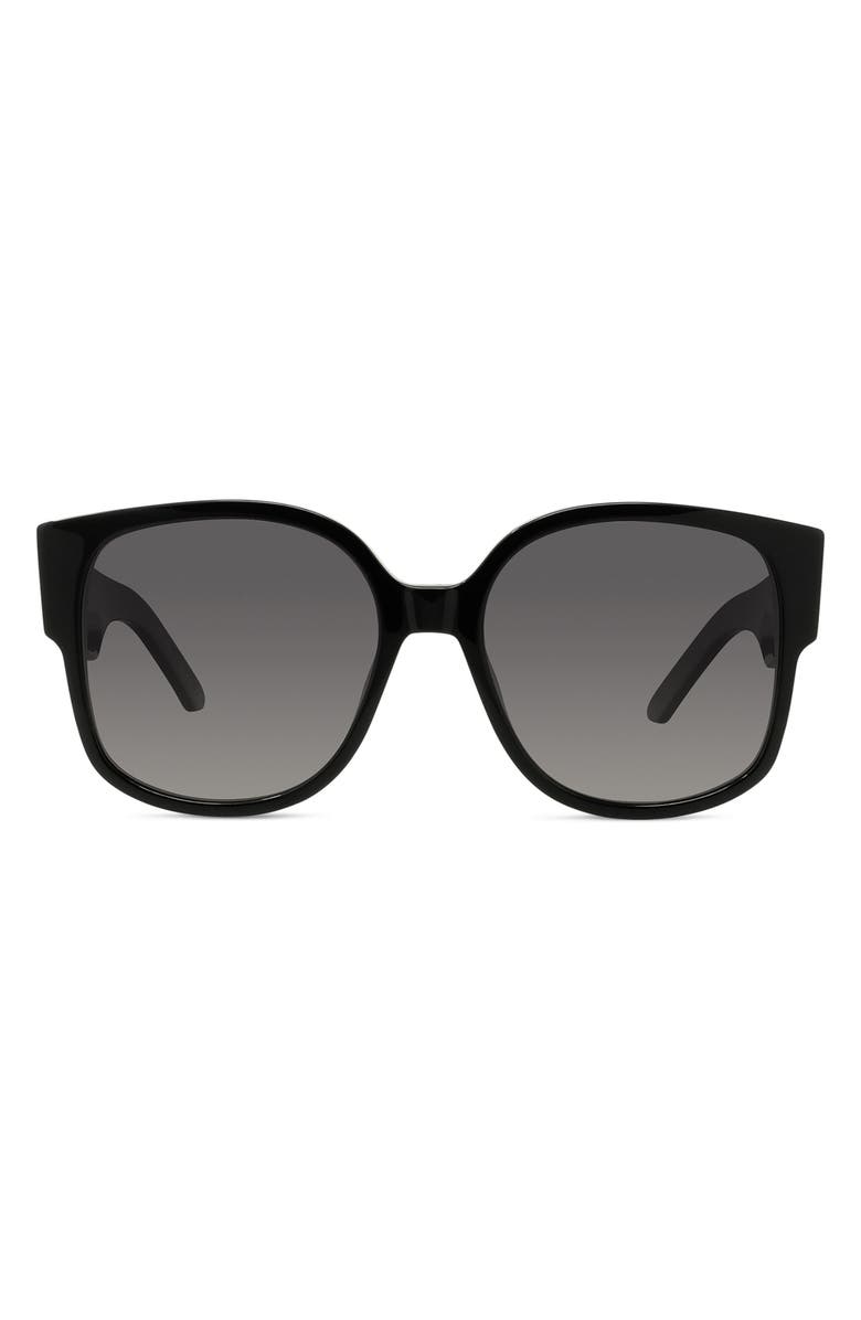 DIOR Wildior SU 58mm Square Sunglasses, Main, color,