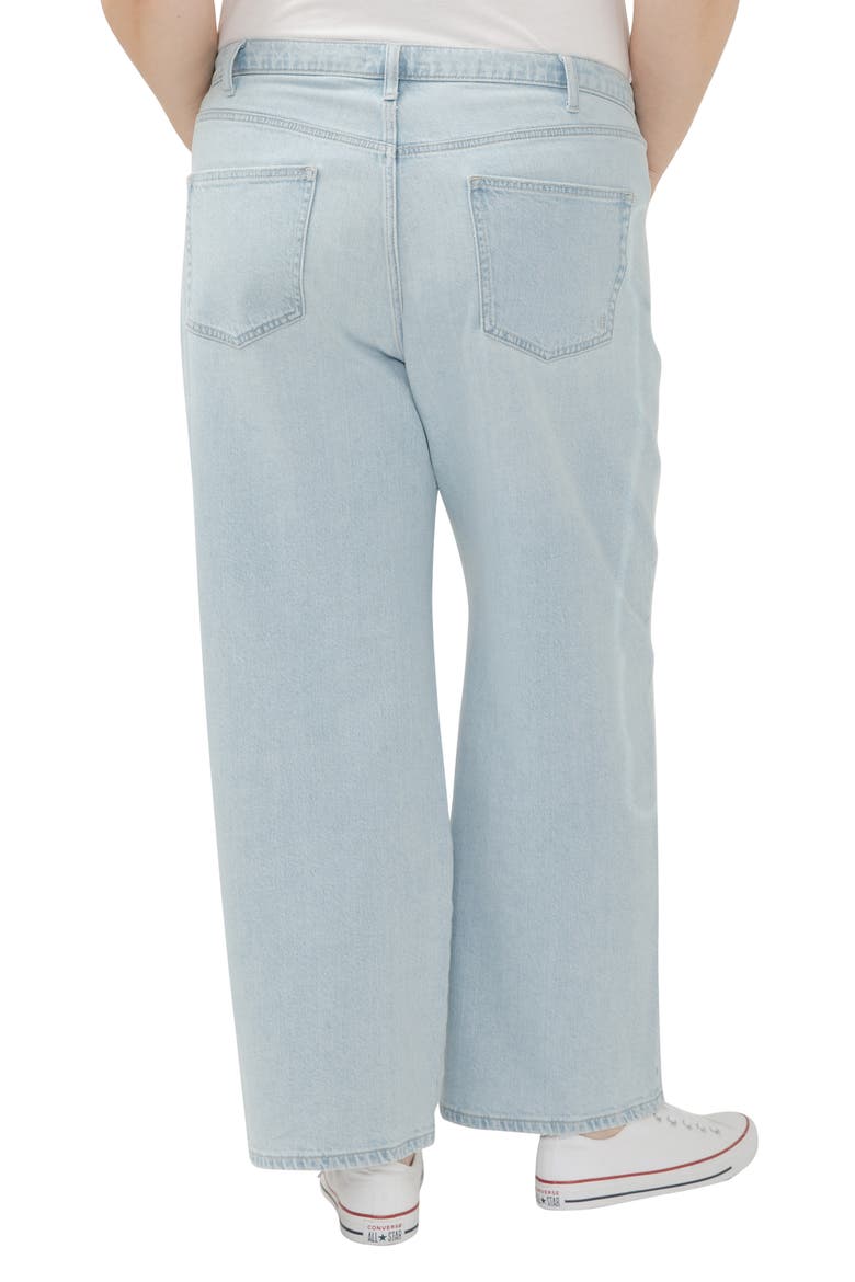 Be Easy Drawstring Jeans, Alternate, color, INDIGO