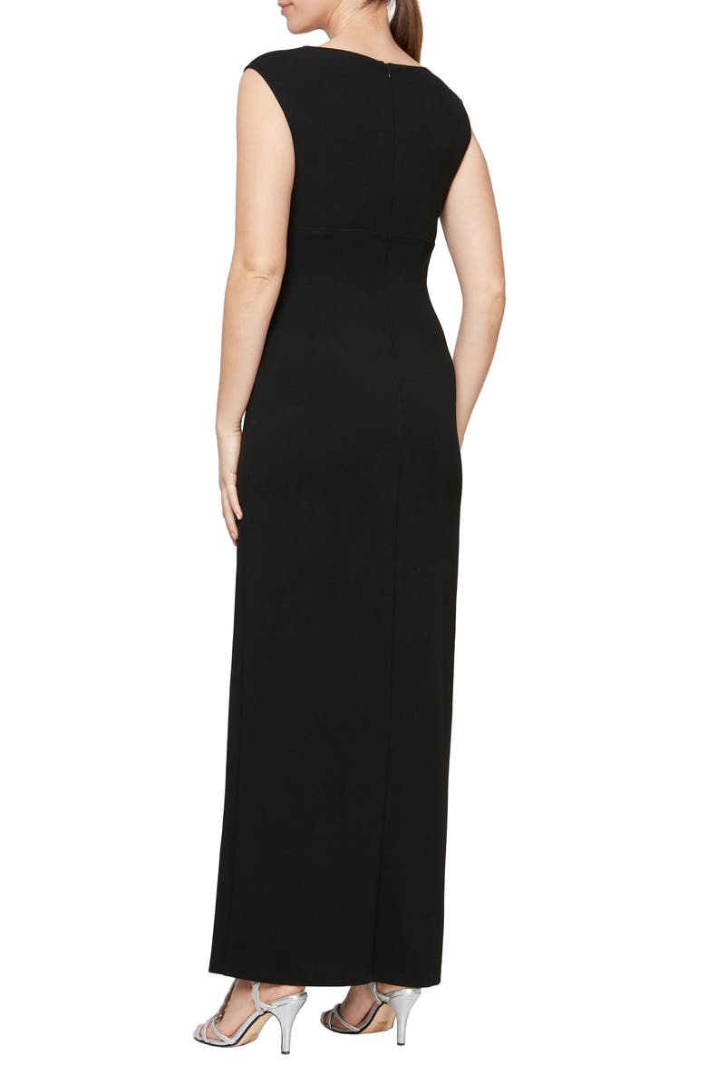 SL FASHIONS Embellished Column Dress, Alternate, color,