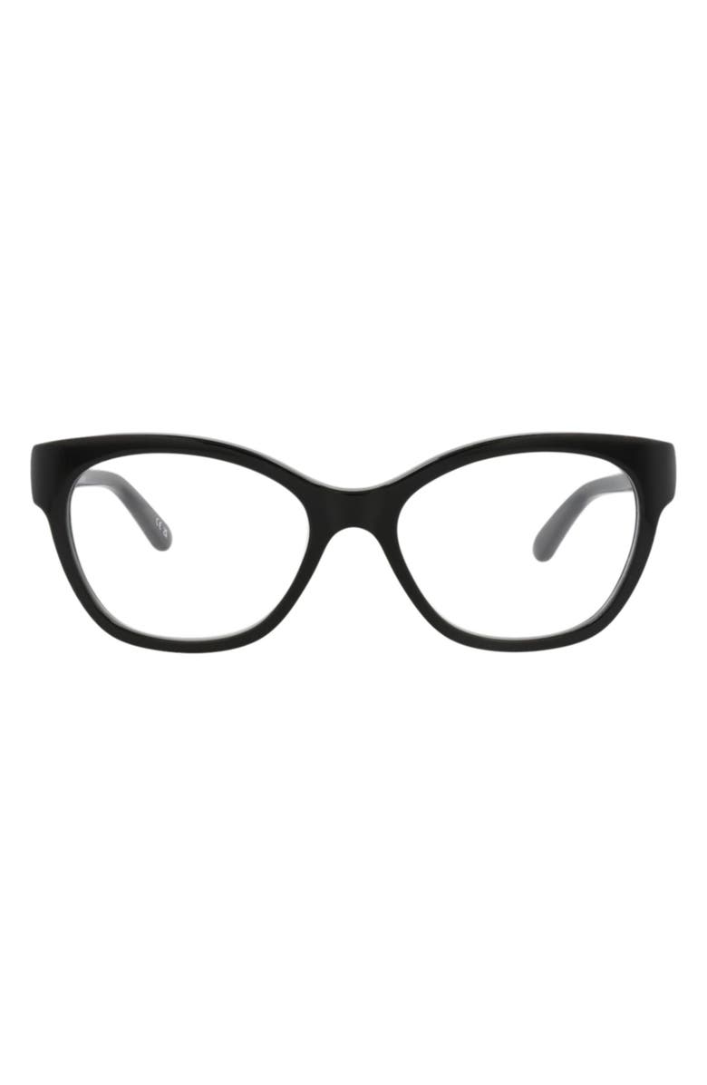 Balenciaga 53mm Cat Eye Optical Glasses, Main, color, 