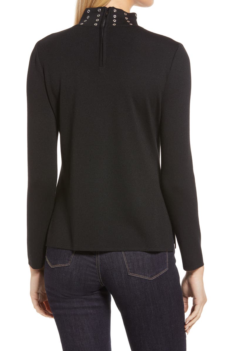 Ming Wang Mock Neck Sweater, Alternate, color,