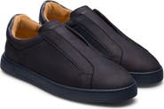 Magnanni Canelo Leather Slip-On Sneaker