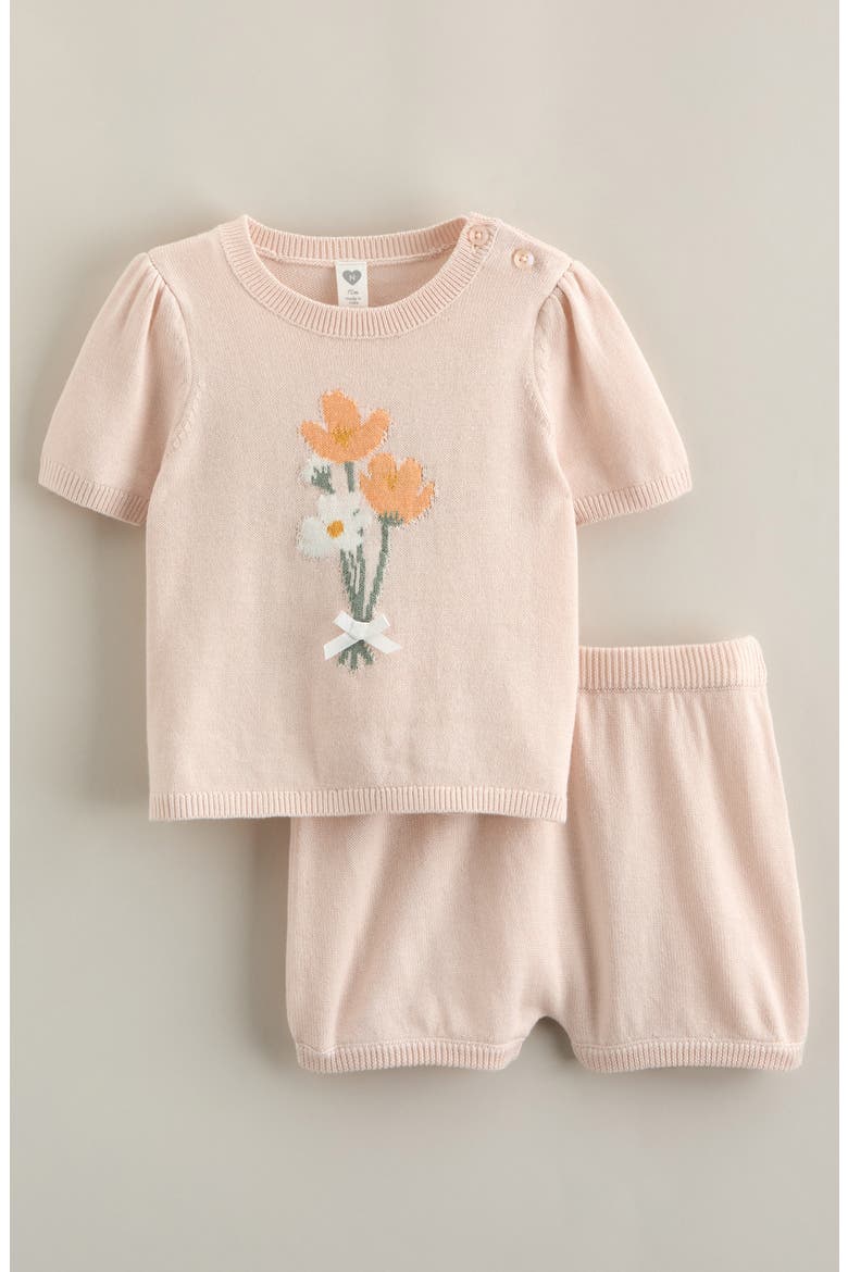 Icon Sweater Set, Main, color, PINK HEAVEN BOUQUET
