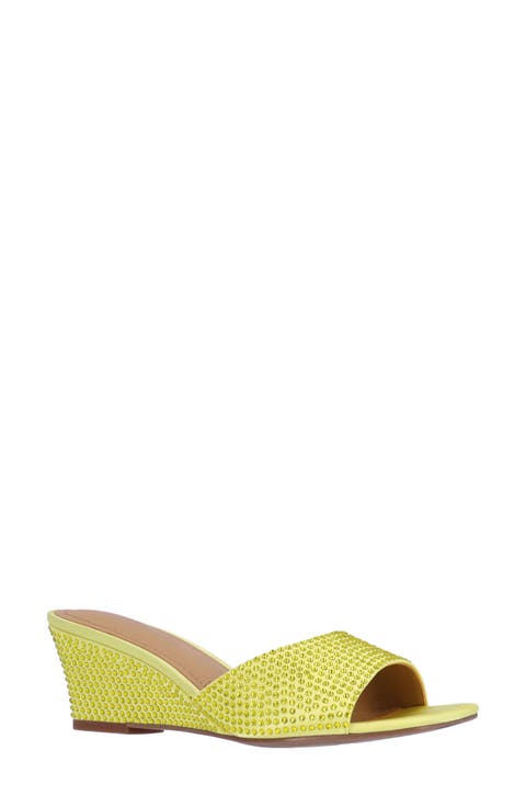 Women's Yellow Wedge Sandals | Nordstrom Women's Yellow Wedge Sandals | Nordstrom