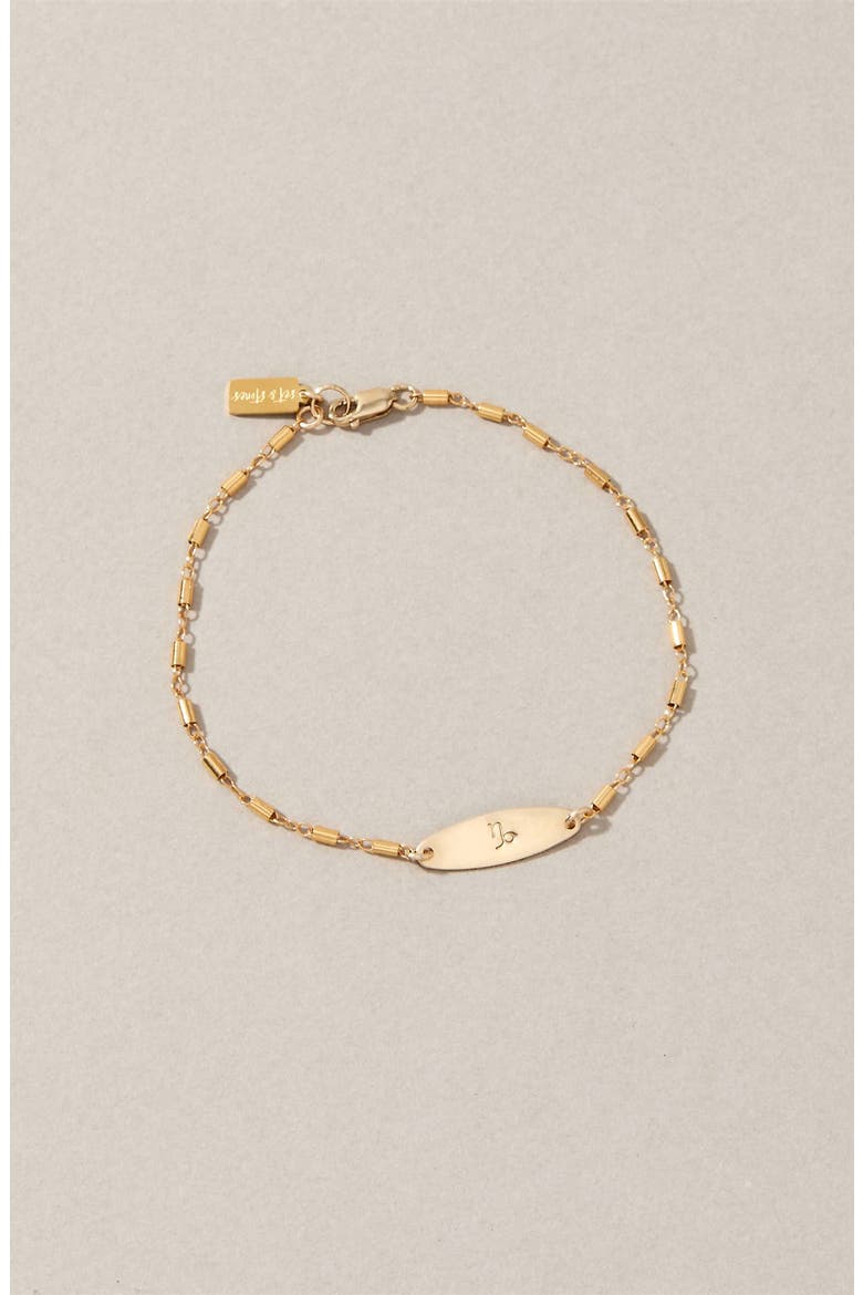 Zodiac Sign ID Bracelet, Alternate, color, CAPRICORN