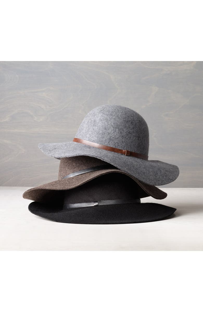 Nordstrom Floppy Wool Hat, Alternate, color,