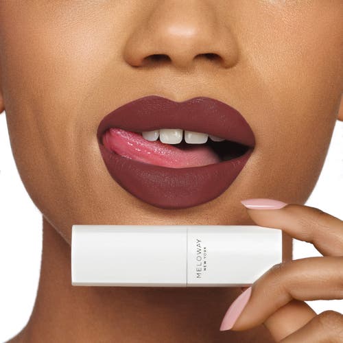 Meloway Hi-rise Hydrating Matte Lipstick In Mahogany Mama