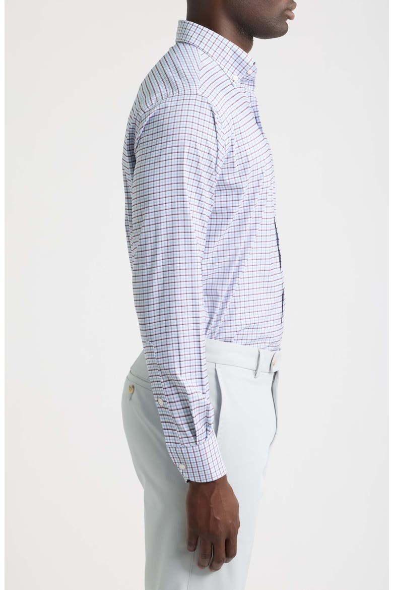 Axel Performance Twill Button-Down Sport Shirt, Alternate, color, LAKESIDE