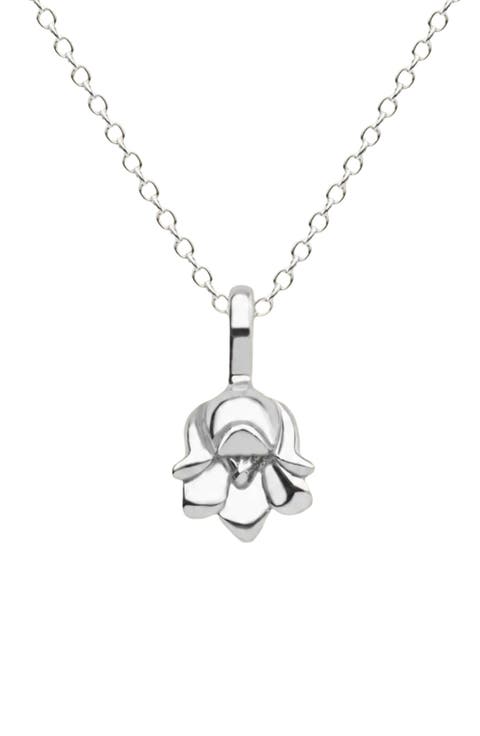 Birth Flower Charm Necklace