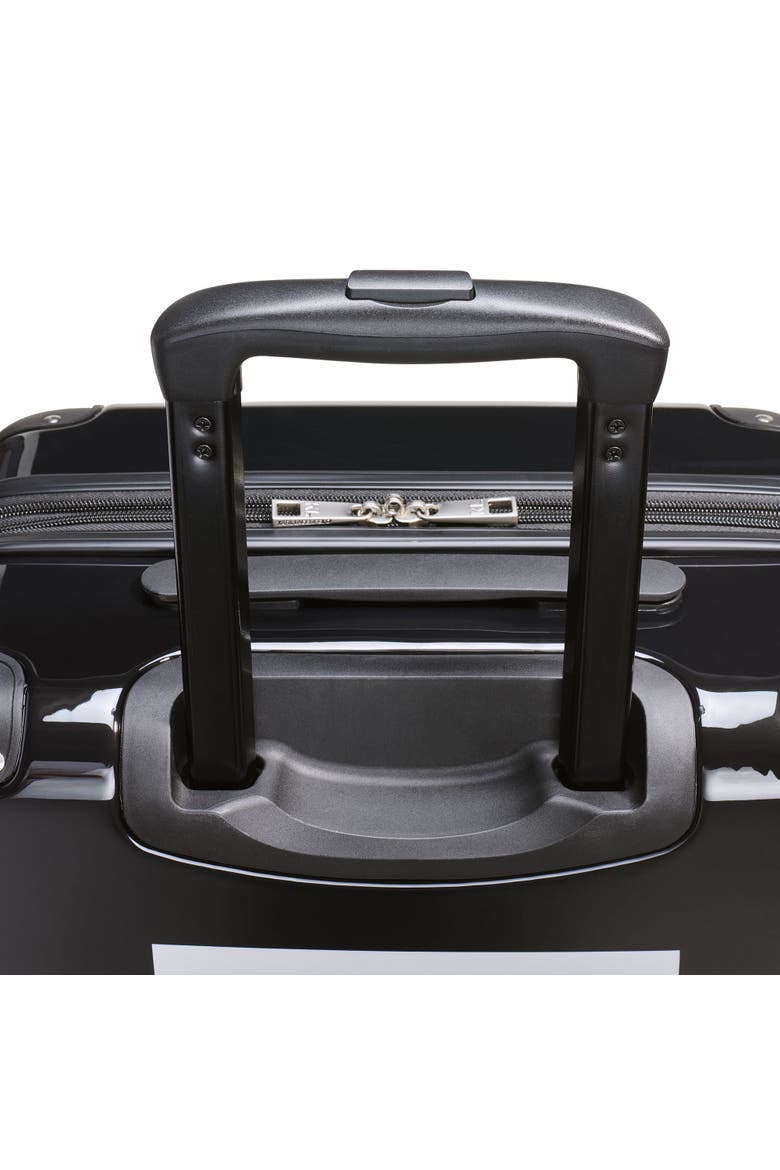 Karl In A Box 21" Carry On Upright Suitcase, Alternate, color, Black