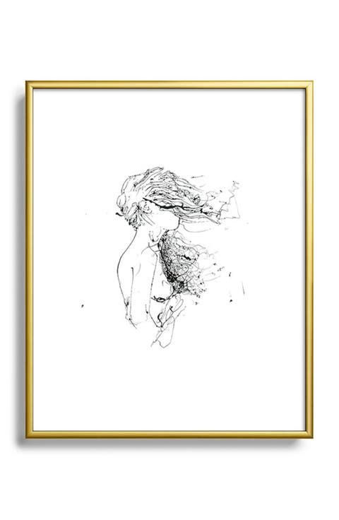 Val Framed Art Print