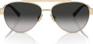 Tiffany & Co. 59mm Gradient Pilot Sunglasses