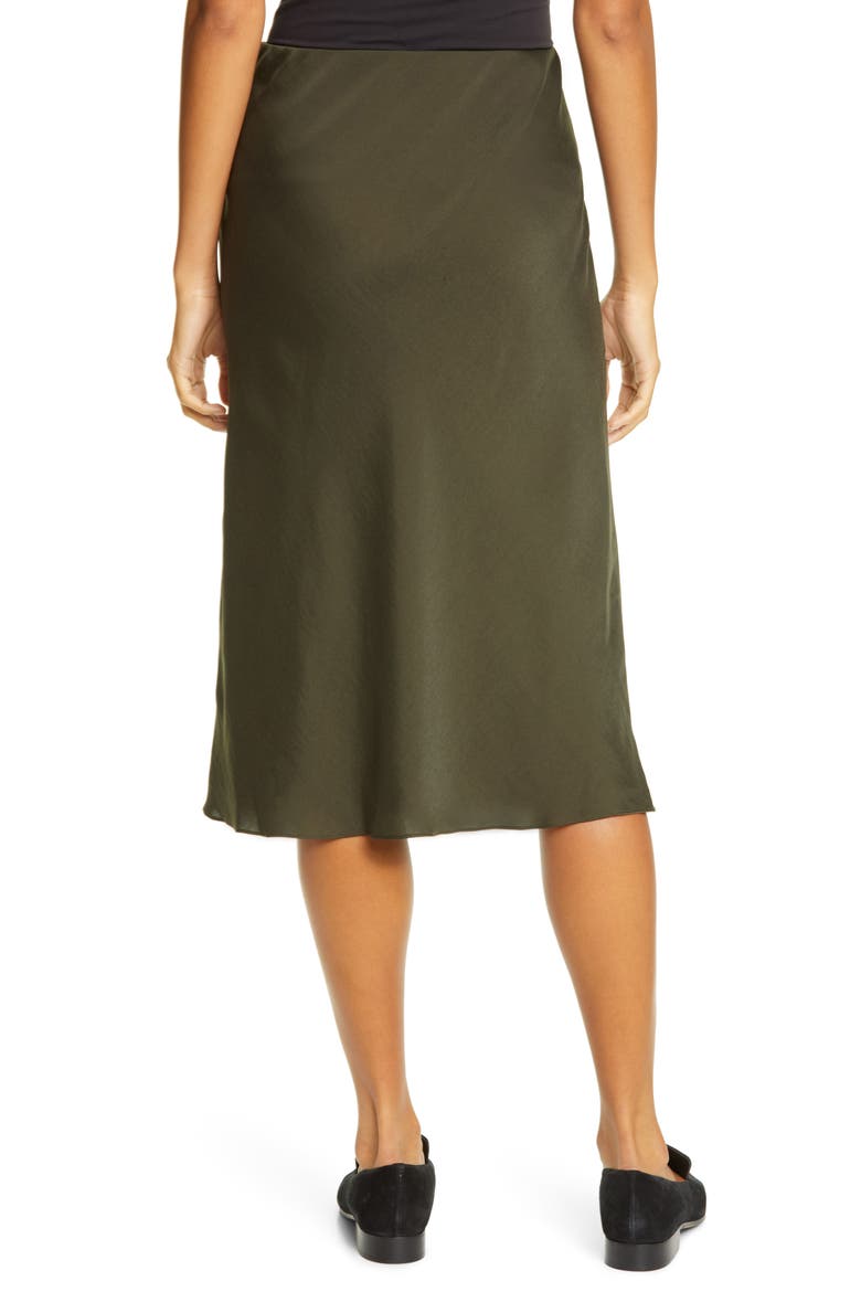 Woven Skirt, Alternate, color, OLIVE