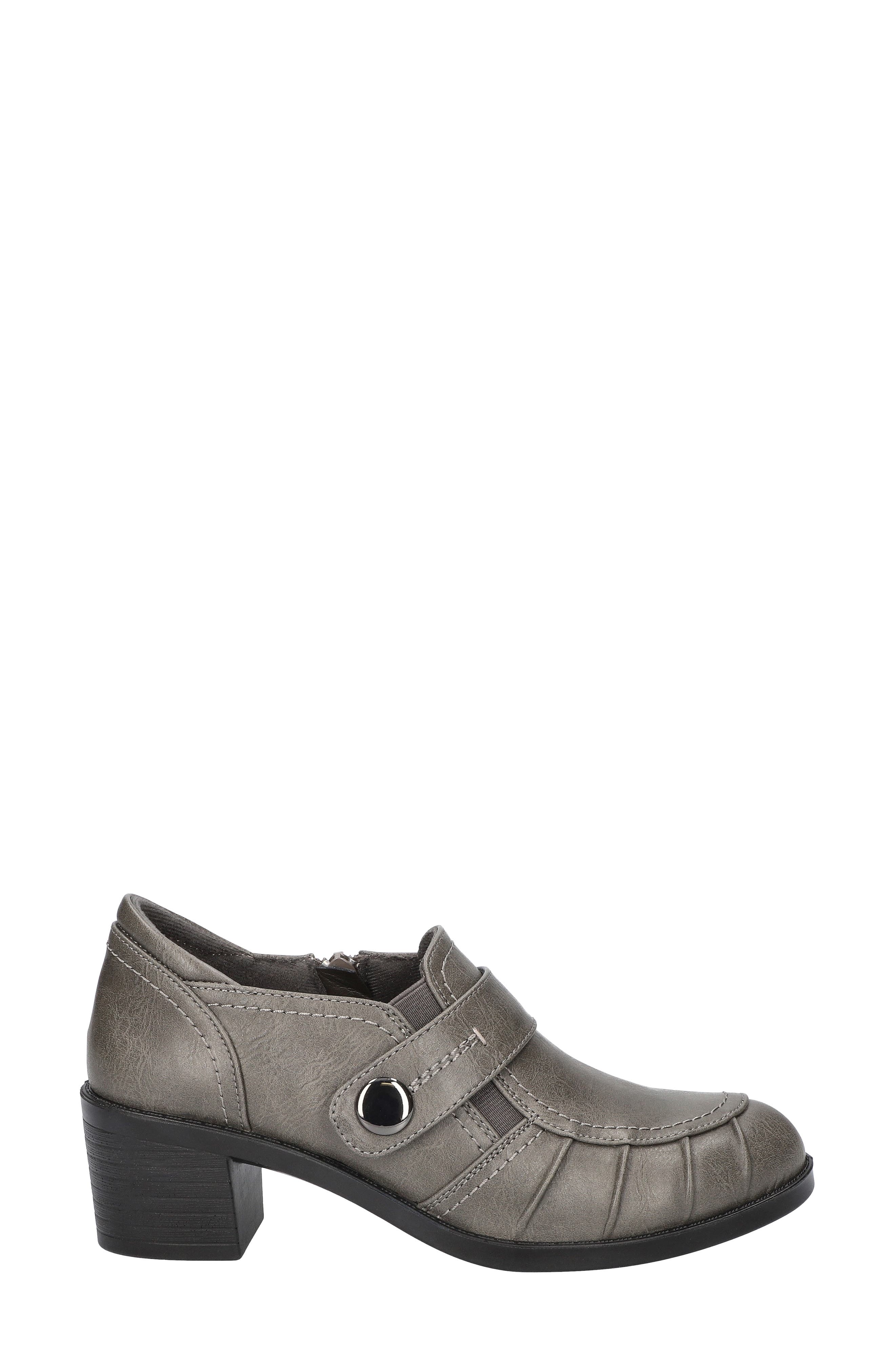 EASY STREET Ballad Block Heel Loafer, Alternate, color, Grey