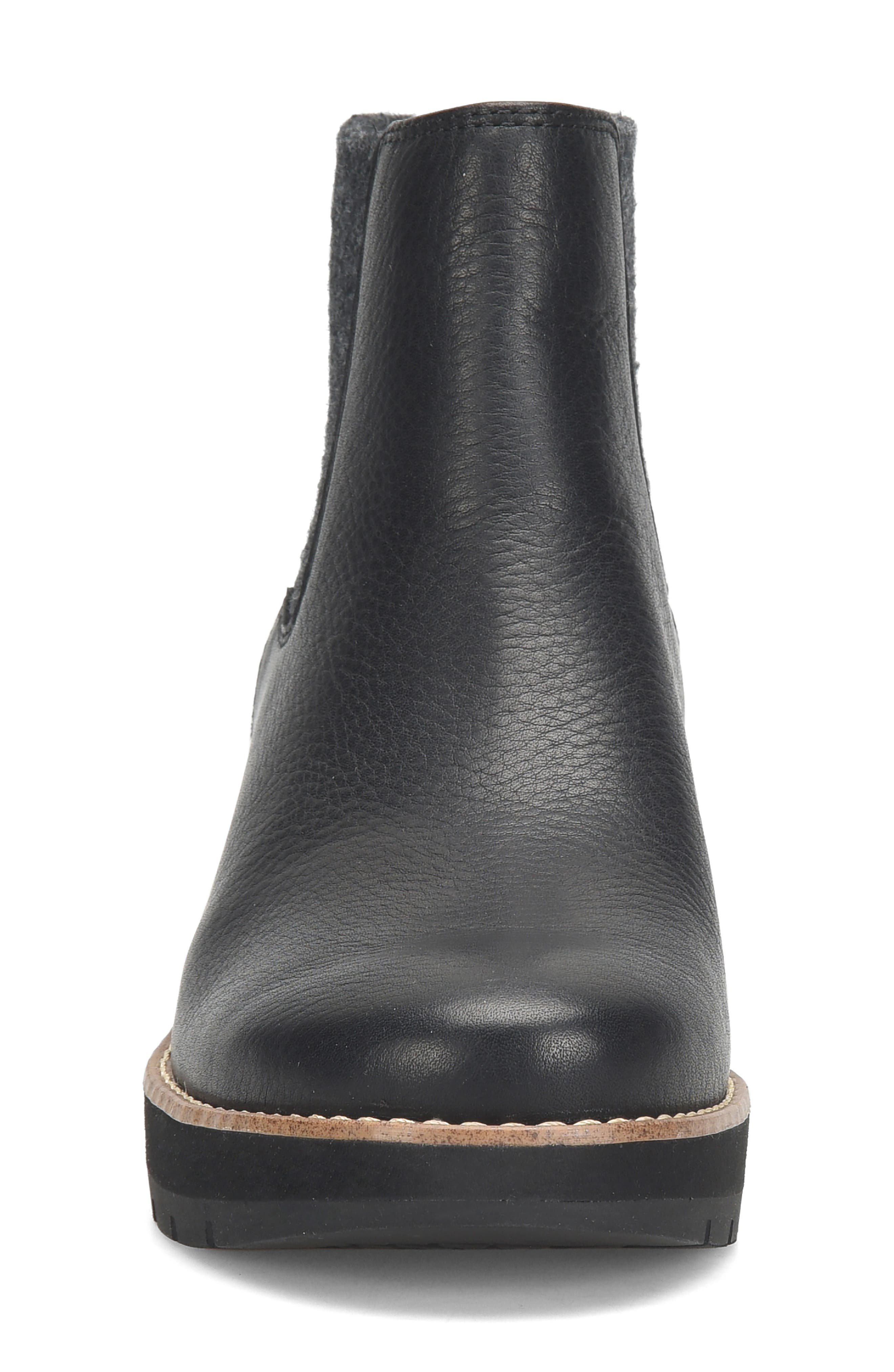 Comfortiva Ferna Wedge Chelsea Boot, Alternate, color, Black