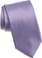 David Donahue Jacquard Silk Tie