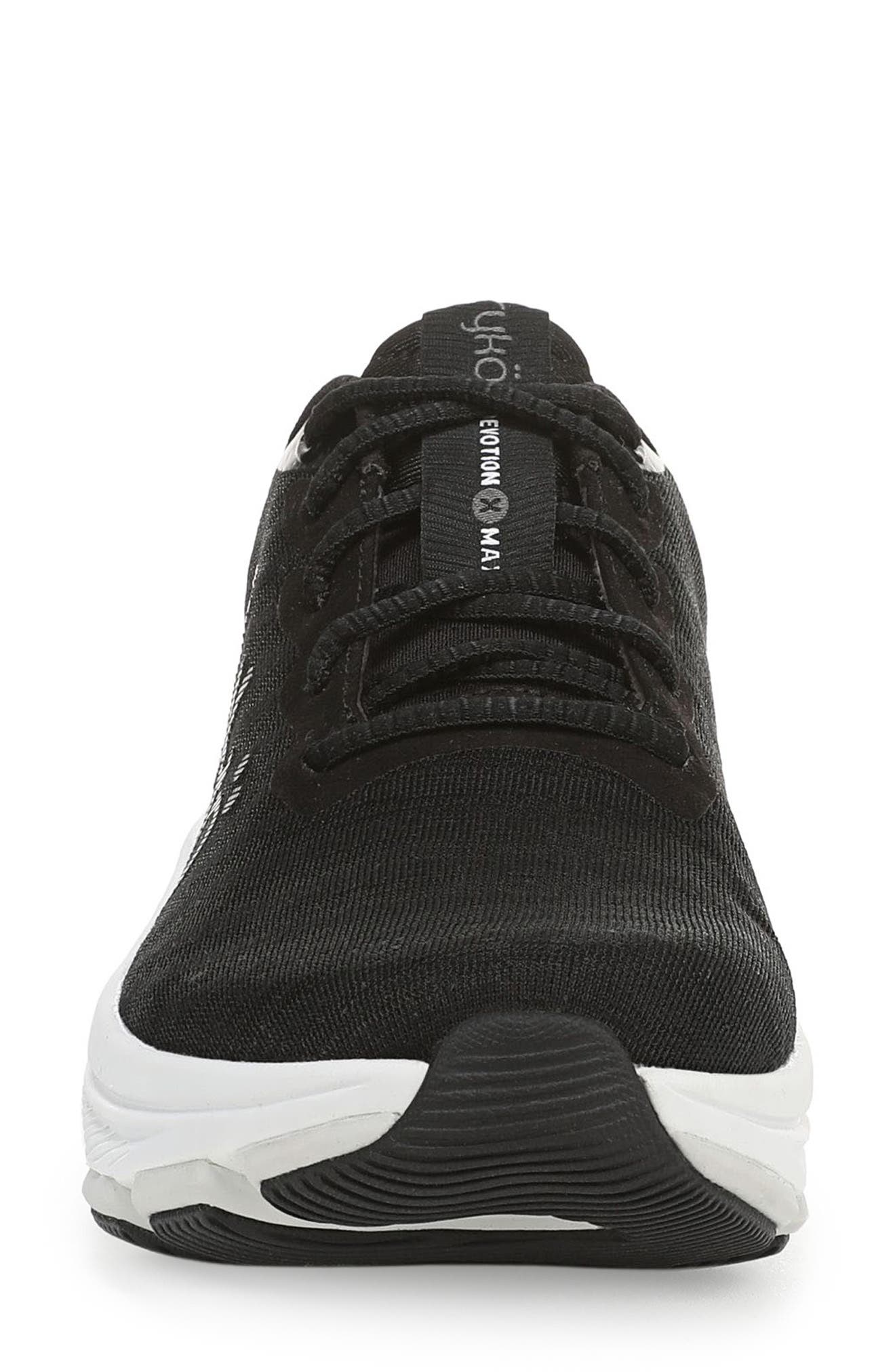 Rykä Devotion X Max Walking Sneaker, Alternate, color, Black White