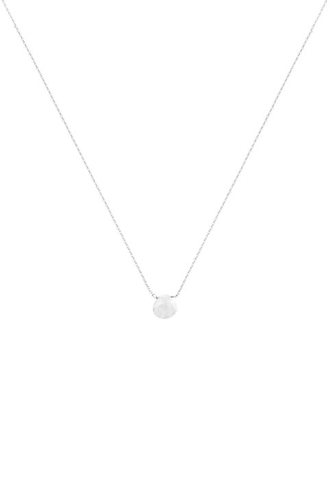 Gemma Dainty Gemstone Necklace Trendy Minimalist