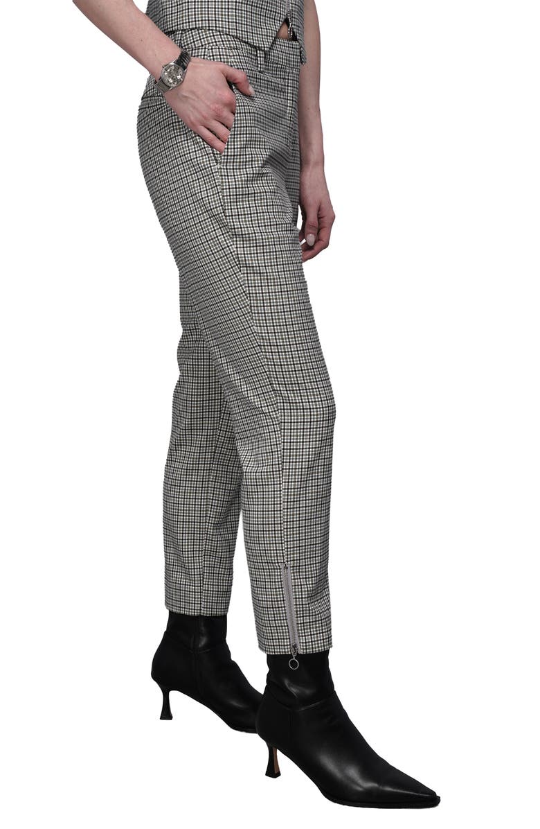 WILDFANG The Empower Zipper Slim Crop Pant, Alternate, color, Dark Teal