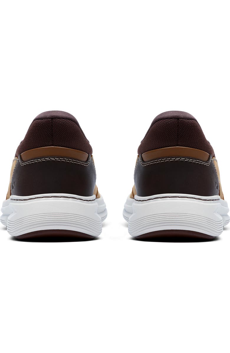 Clarks<sup>®</sup> Craftwell Slip-On Sneaker, Alternate, color, Light Brown Leather