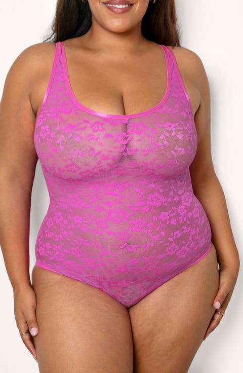 No-Show Lace Bodysuit