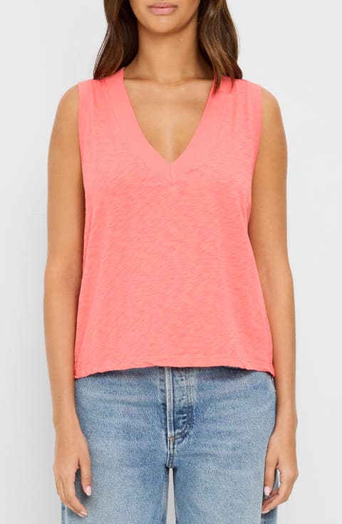 Ira V-Neck Cotton Top