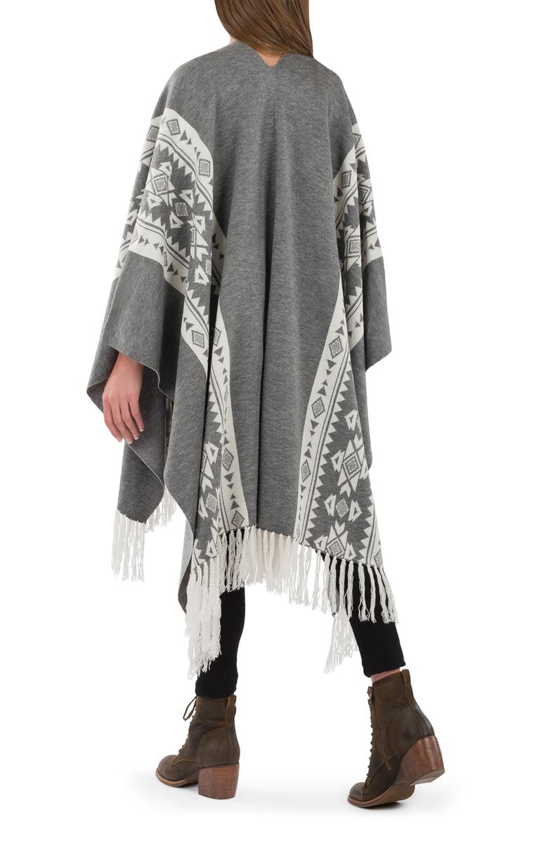 Patricia Nash Prarie Fringe Ruana, Alternate, color, Fgcr