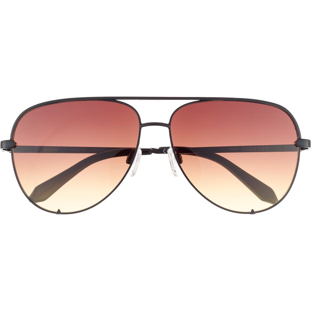 Quay High Key 55mm Aviator Sunglasses