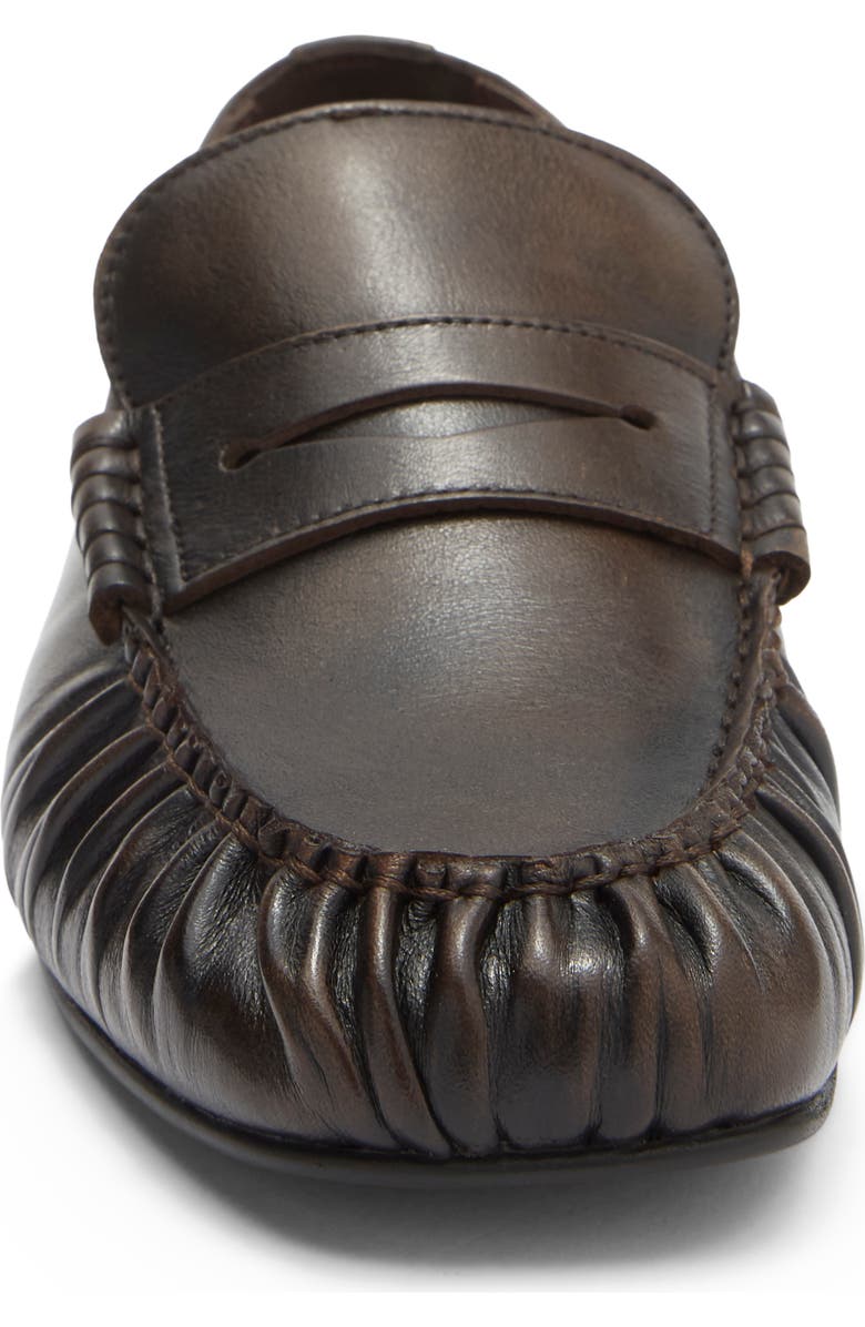ALOHAS Aven Penny Loafer, Alternate, color, Vintage Effect Brown