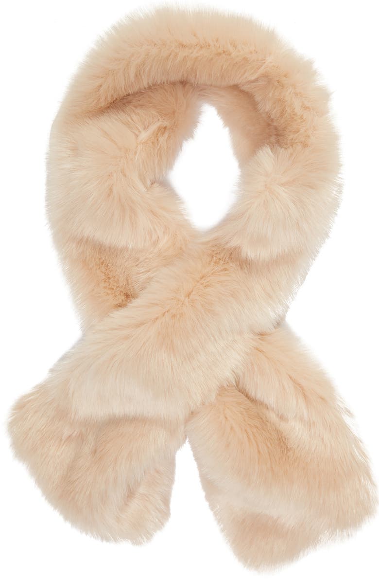 La Fiorentina Faux Fur Scarf, Alternate, color,