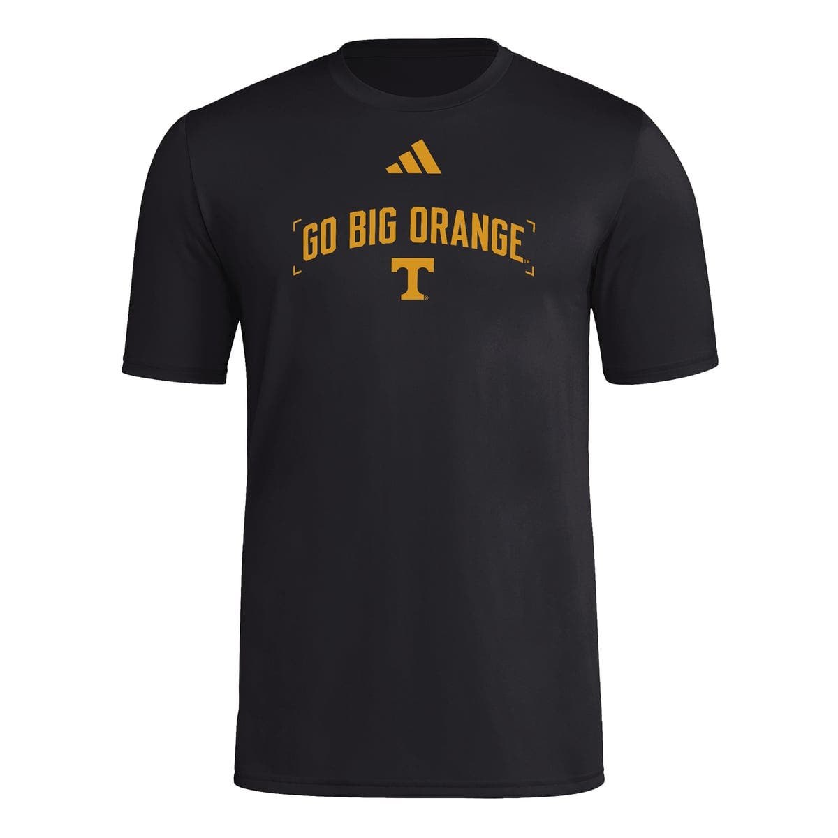 adidas Men's adidas Black Tennessee Volunteers Slogan Poly T-Shirt (Men ...