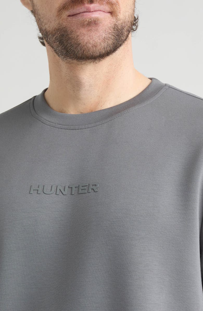 Hunter Barry Scuba Knit T-Shirt, Alternate, color, Castle Rock