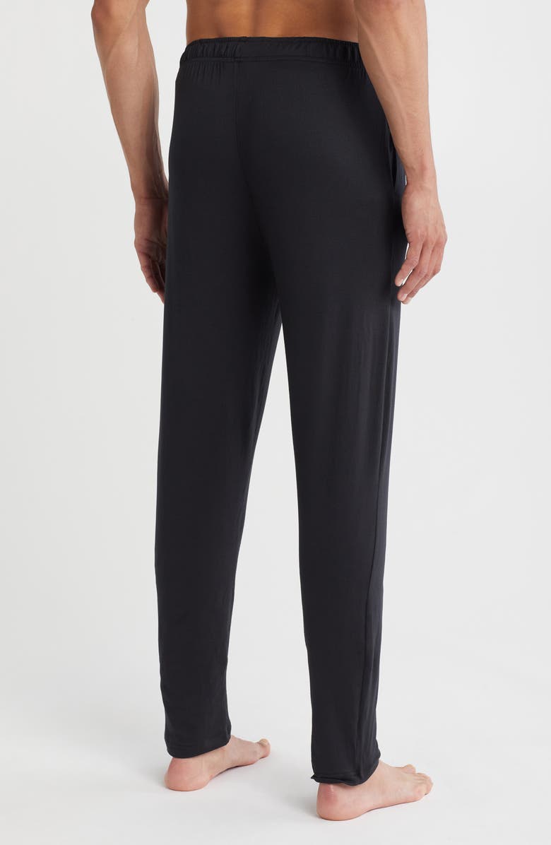 Lucky Brand Tapered Knit Pants, Alternate, color, Jet Black
