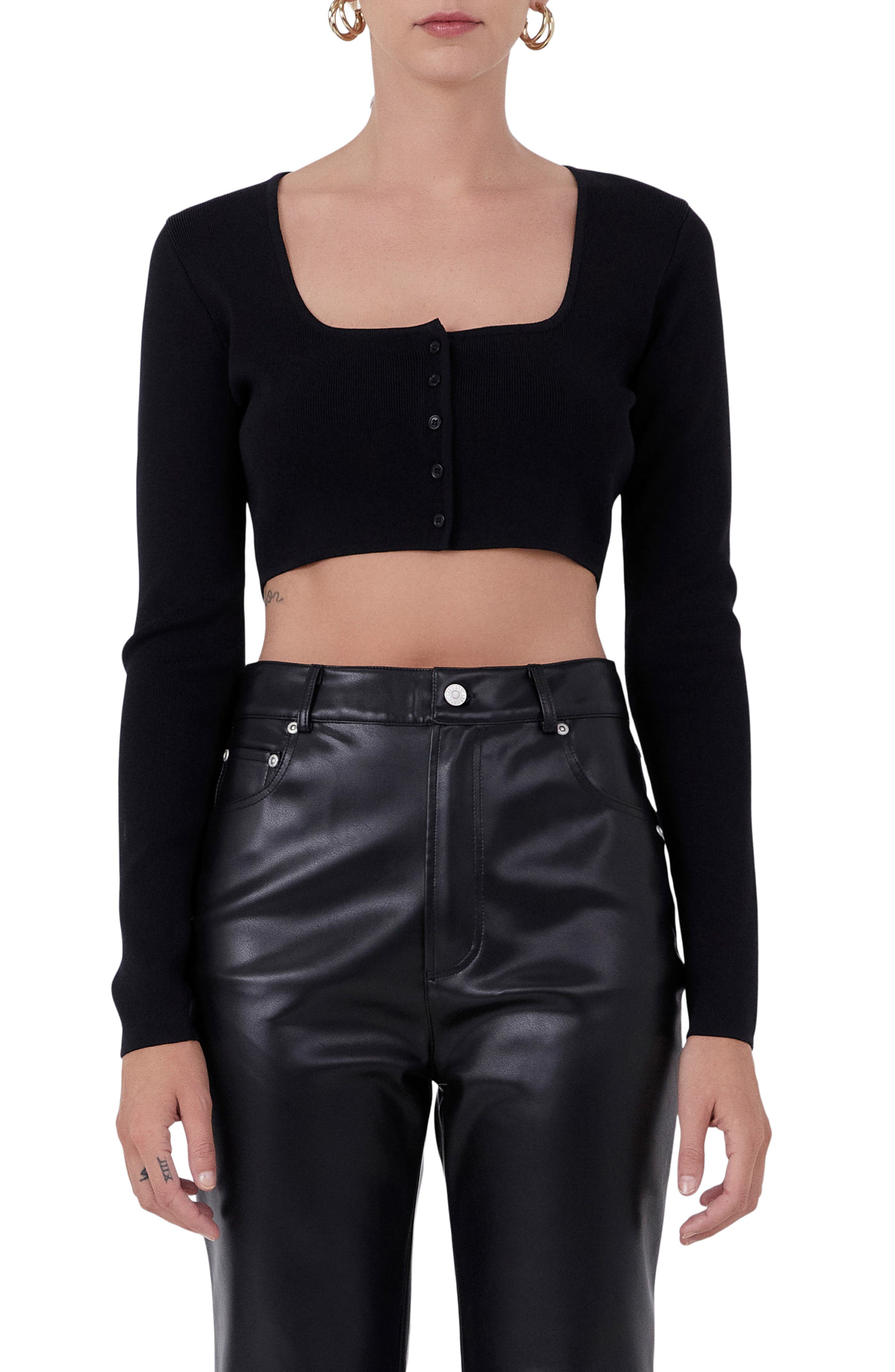 Rib Crop Top