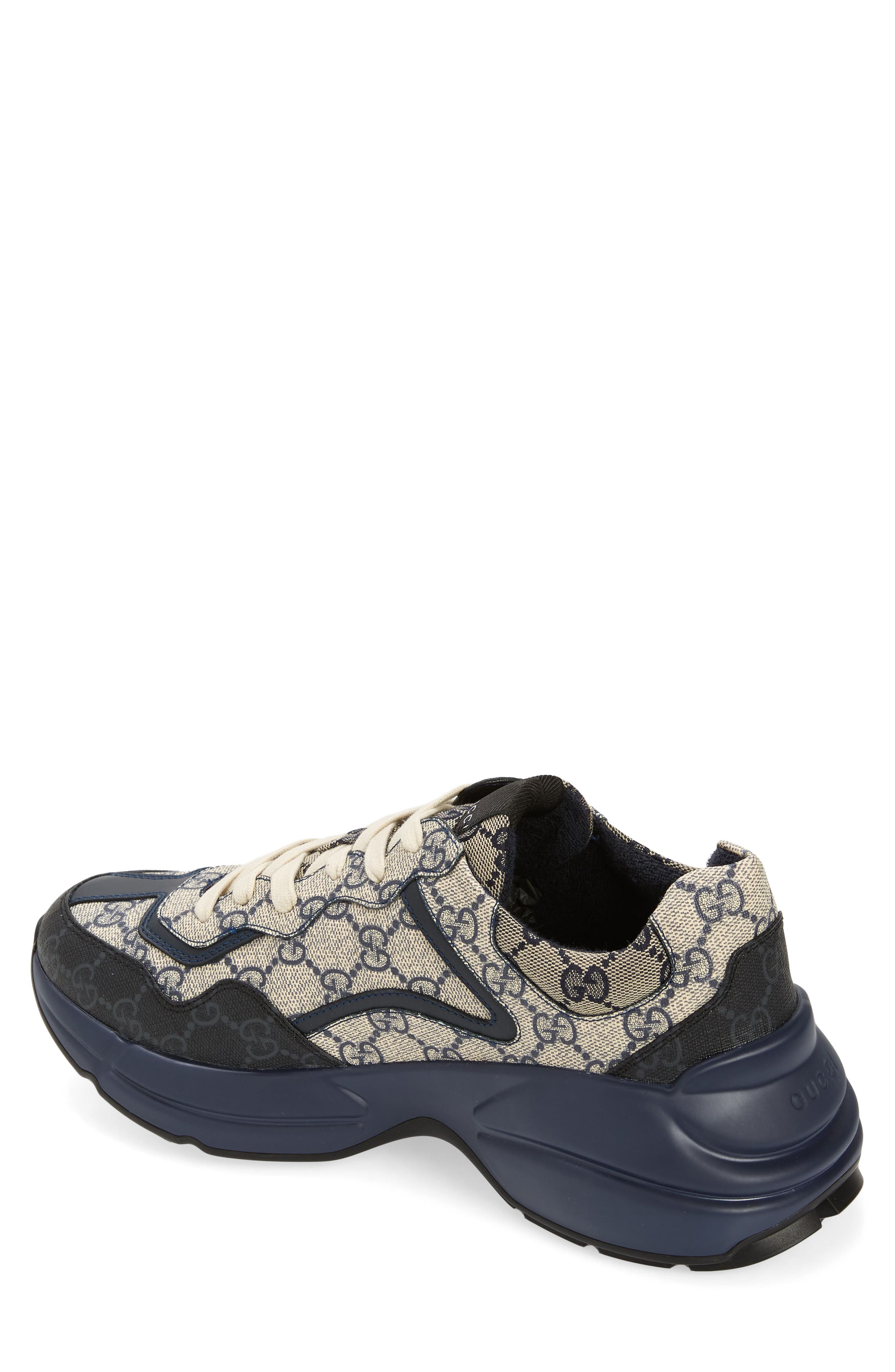 Gucci Rhyton GG Supreme Sneaker, Alternate, color, 