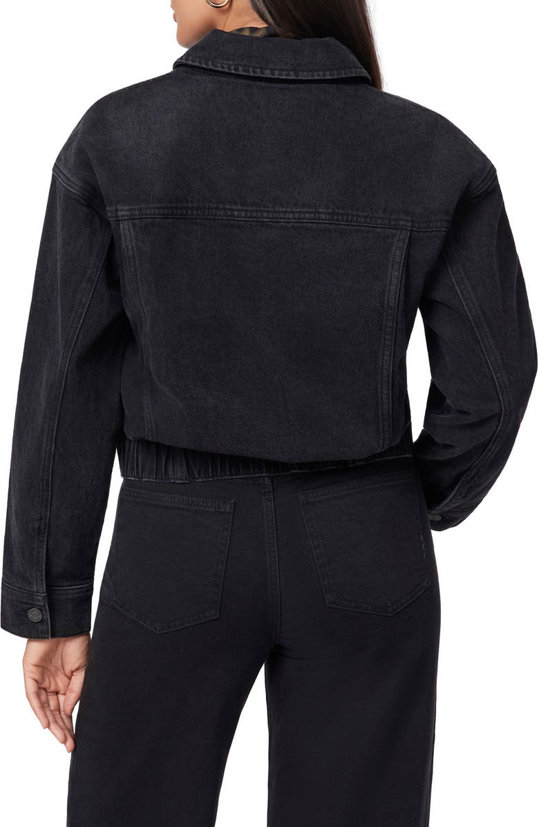 Scotch & Soda Oversized Crop Denim Jacket, Alternate, color, Journey