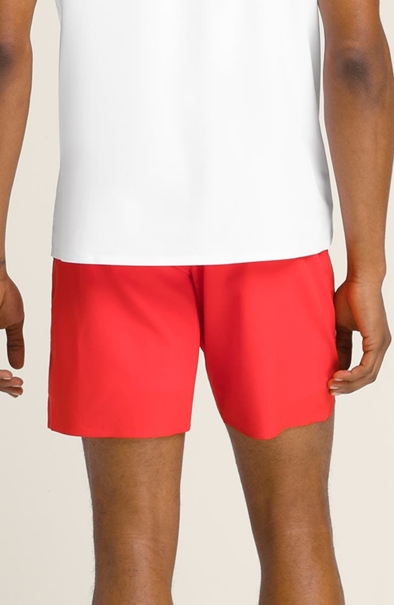 WILSON Tournament V2 Tennis Shorts, Alternate, color, Infrared