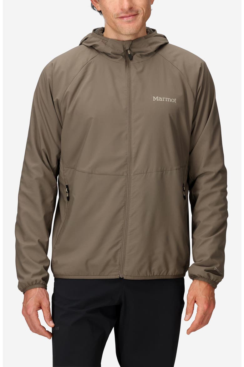 Aerothermal Hooded Jacket, Main, color, CLAYSTONE