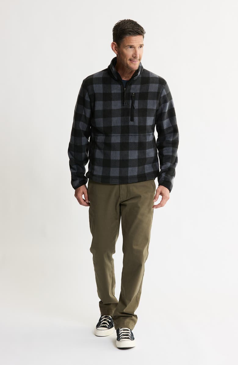 JACHS Quarter Zip Fleece Pullover, Alternate, color, Grey