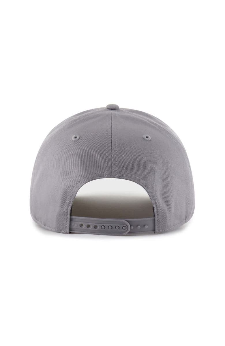 '47 Men's '47 Gray Oregon Ducks Contemporary Basics Foundational Rope Hitch Adjustable Hat, Alternate, color, 